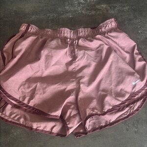 Nike Women's Mauve Athletic Shorts